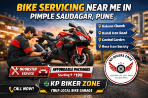 Bike Servicing Near Me in Pimple Saudagar Pune | KP Biker Zone