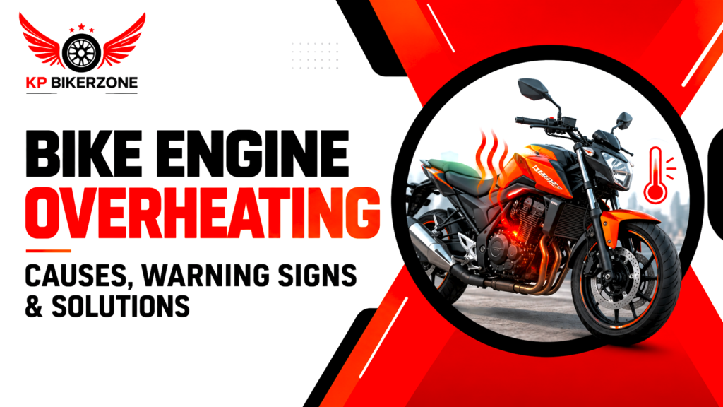 Bike engine overheating causes and solutions by KP BikerZone