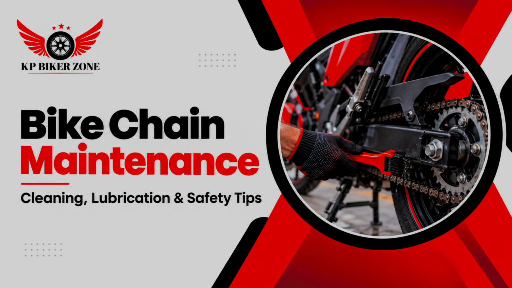 Bike chain maintenance cleaning and lubrication guide by KP BikerZone