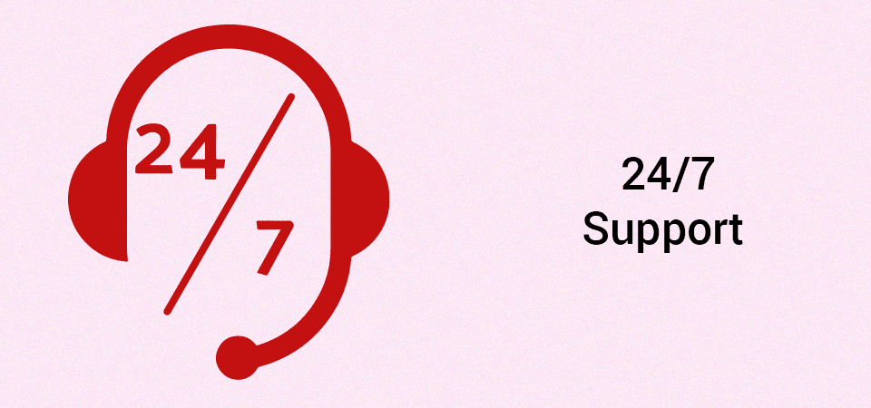 24/7 Support