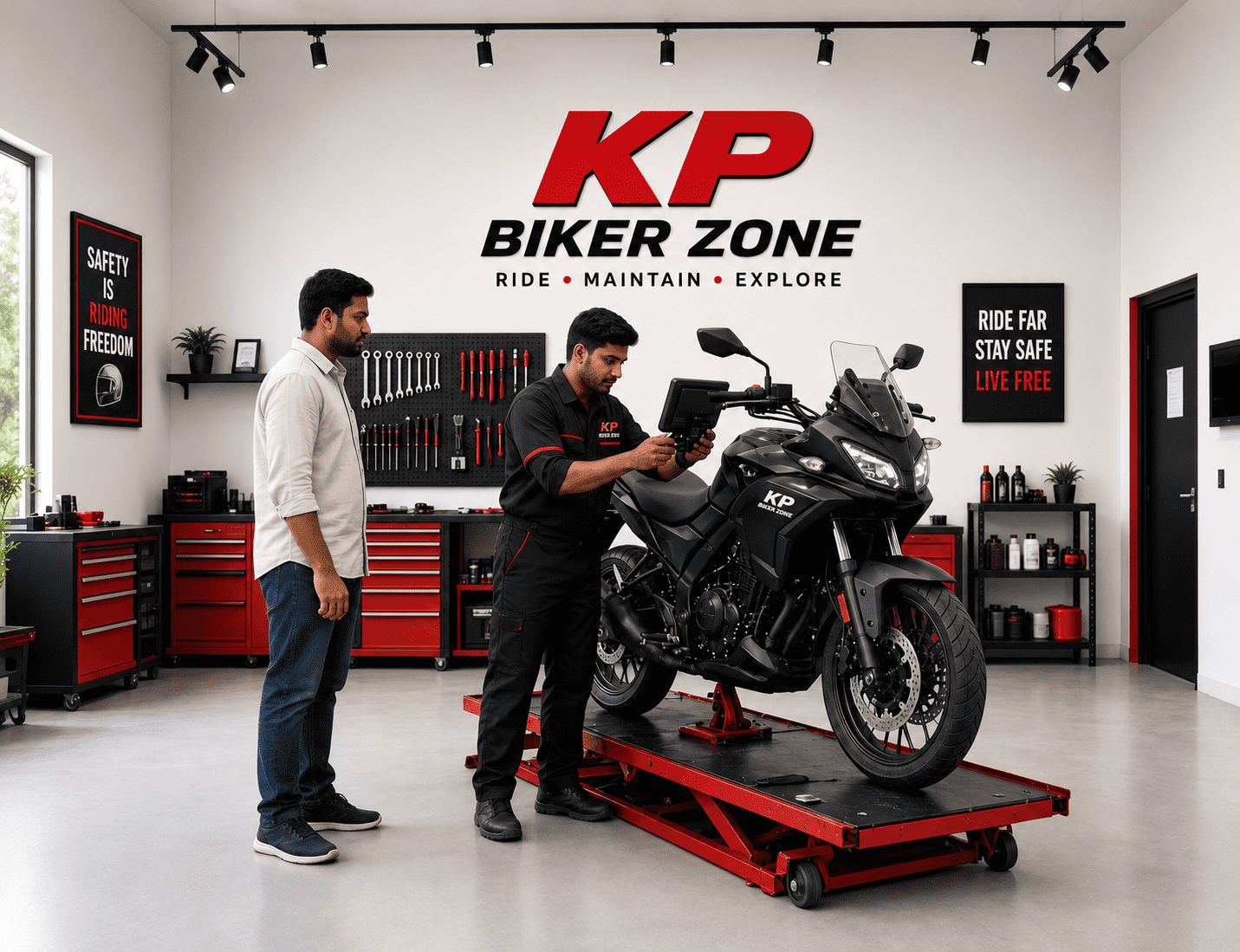 Bike GPS Installation